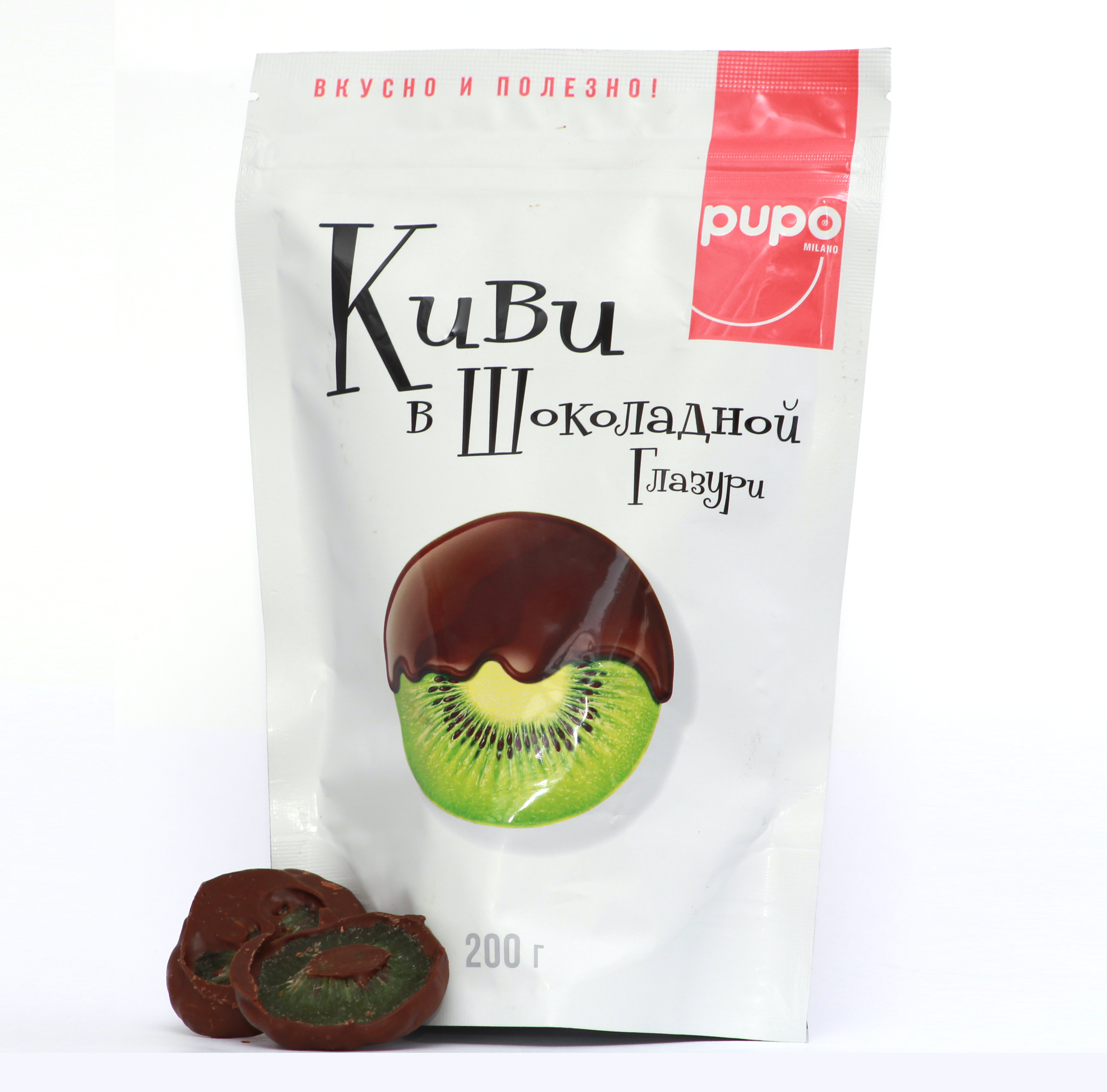 Киви сушеный в глазури  200 г