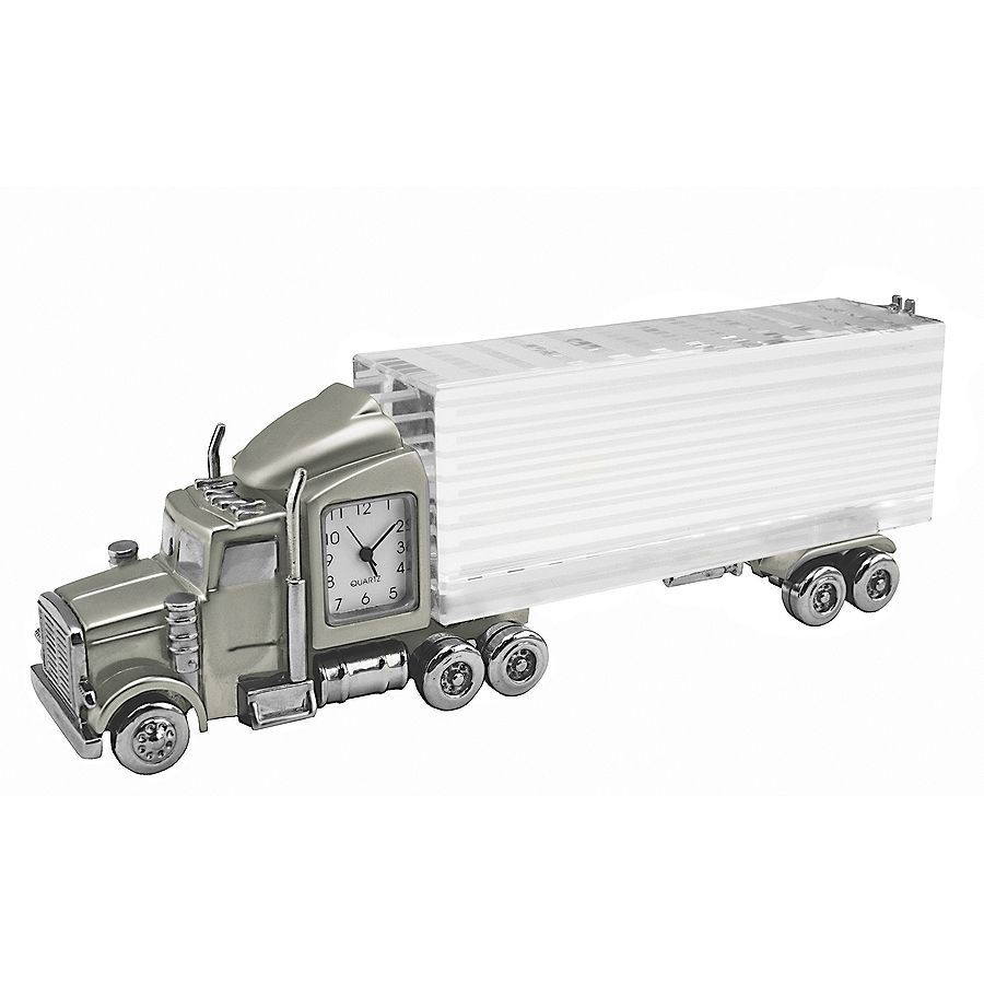 Часы "Truck"; 14,8х3,5х5,2 см; металл, стекло; лазерная гравировка