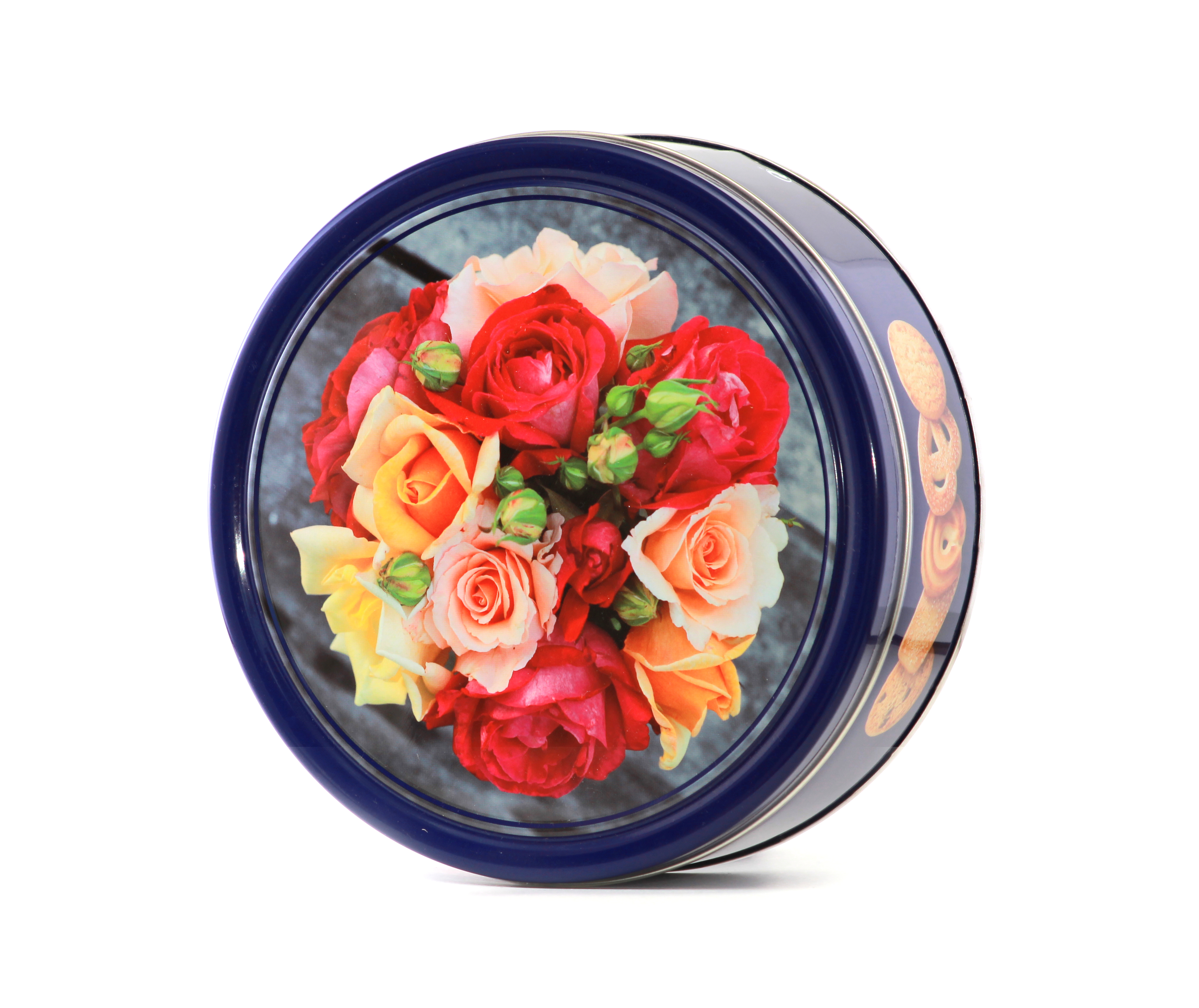 Сливочное печенье с кусочками шоколада «Роза» 454г