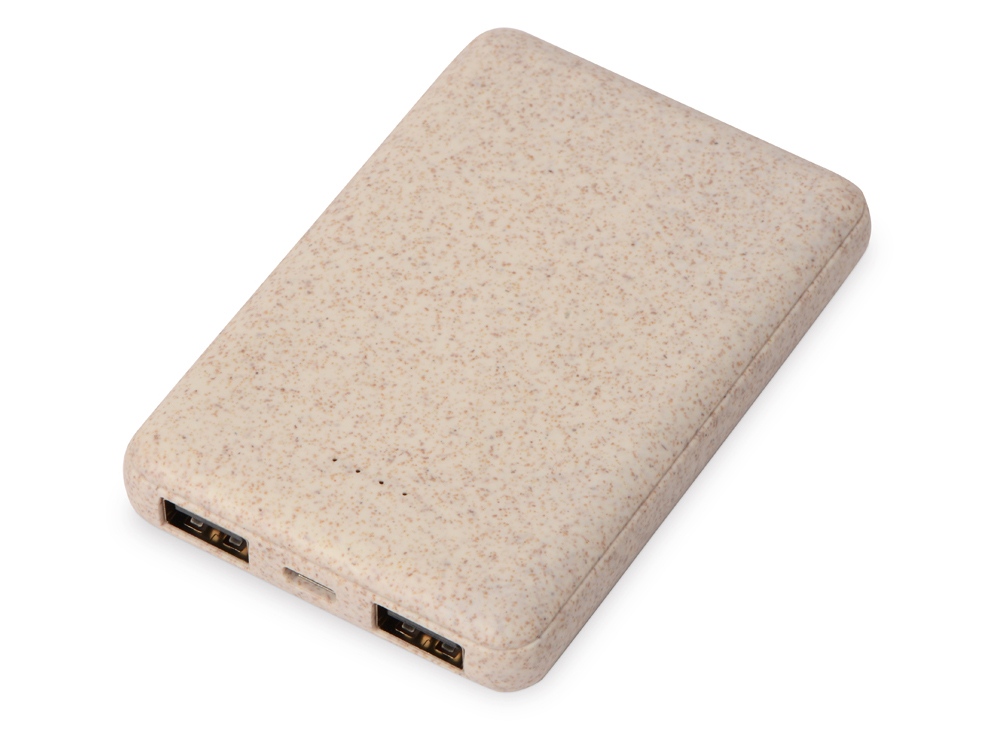 Портативное зарядное устройство «Wheatty» из пшеничной соломы, 5000 mAh