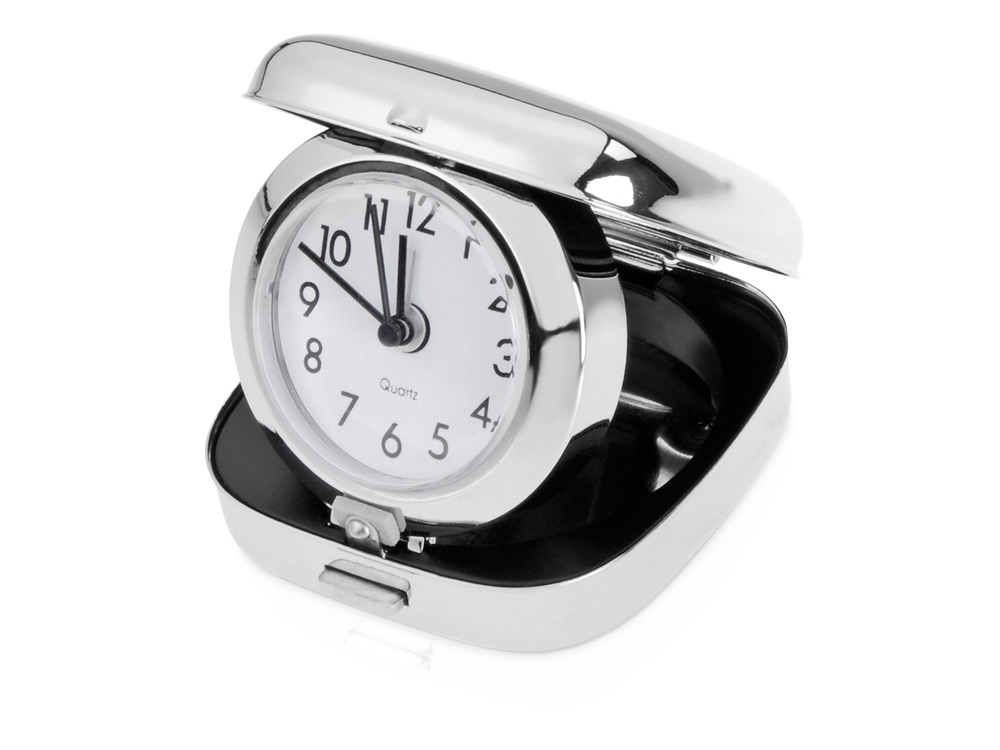 Дорожные часы "Time-Run", серебристый