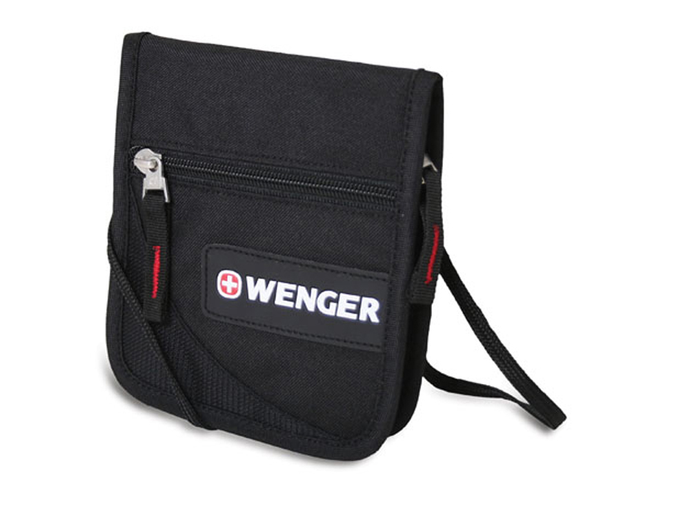 Кошелек на шею. Wenger, черный