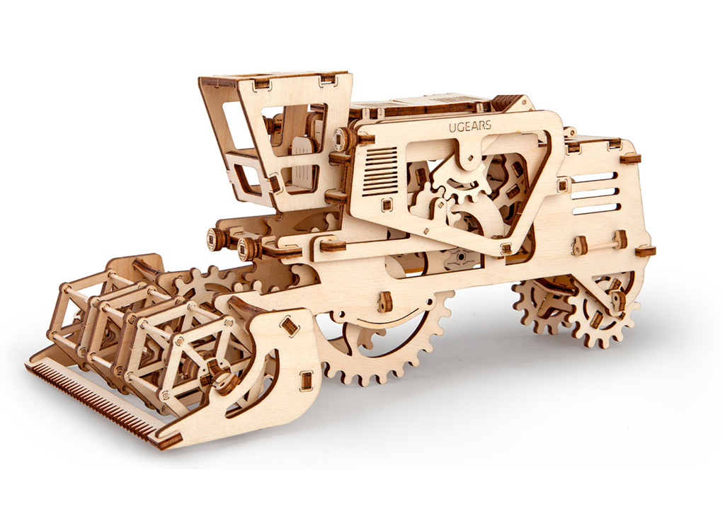 3D-ПАЗЛ UGEARS «Комбайн»