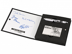Набор The Beatles "REVOLVER": визитница, ручка роллер