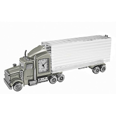 Часы "Truck"; 14,8х3,5х5,2 см; металл, стекло; лазерная гравировка