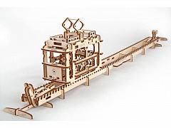 3D-ПАЗЛ UGEARS «Трамвай»