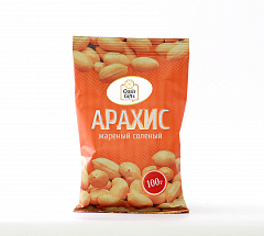 Арахис жареный солёный 100гр.