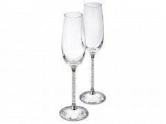 Бокалы для шампанского Crystalline (набор из 2 шт.). Swarovski