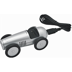 USB-разветвитель "Машинка" с картридером для карт SD/MMC; 11,5х5,5х5 см; пластик; тампопечать