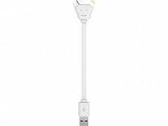 USB-переходник XOOPAR Y CABLE, белый